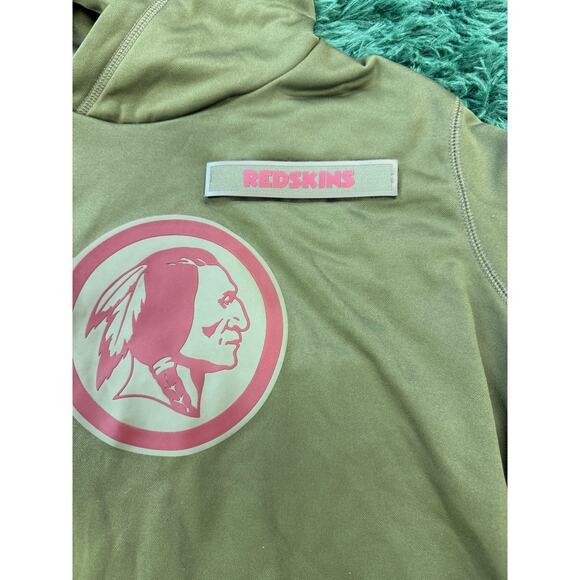 Nike Washington Redskins XXL Camo Salute to Freedom Sweatshirt Hoodie - Picture 4 of 8